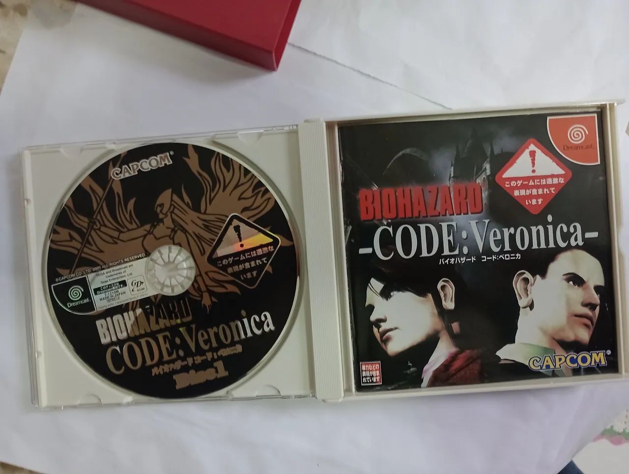 Resident Evil Code Verônica Original Sega Dreamcast - Foto 5
