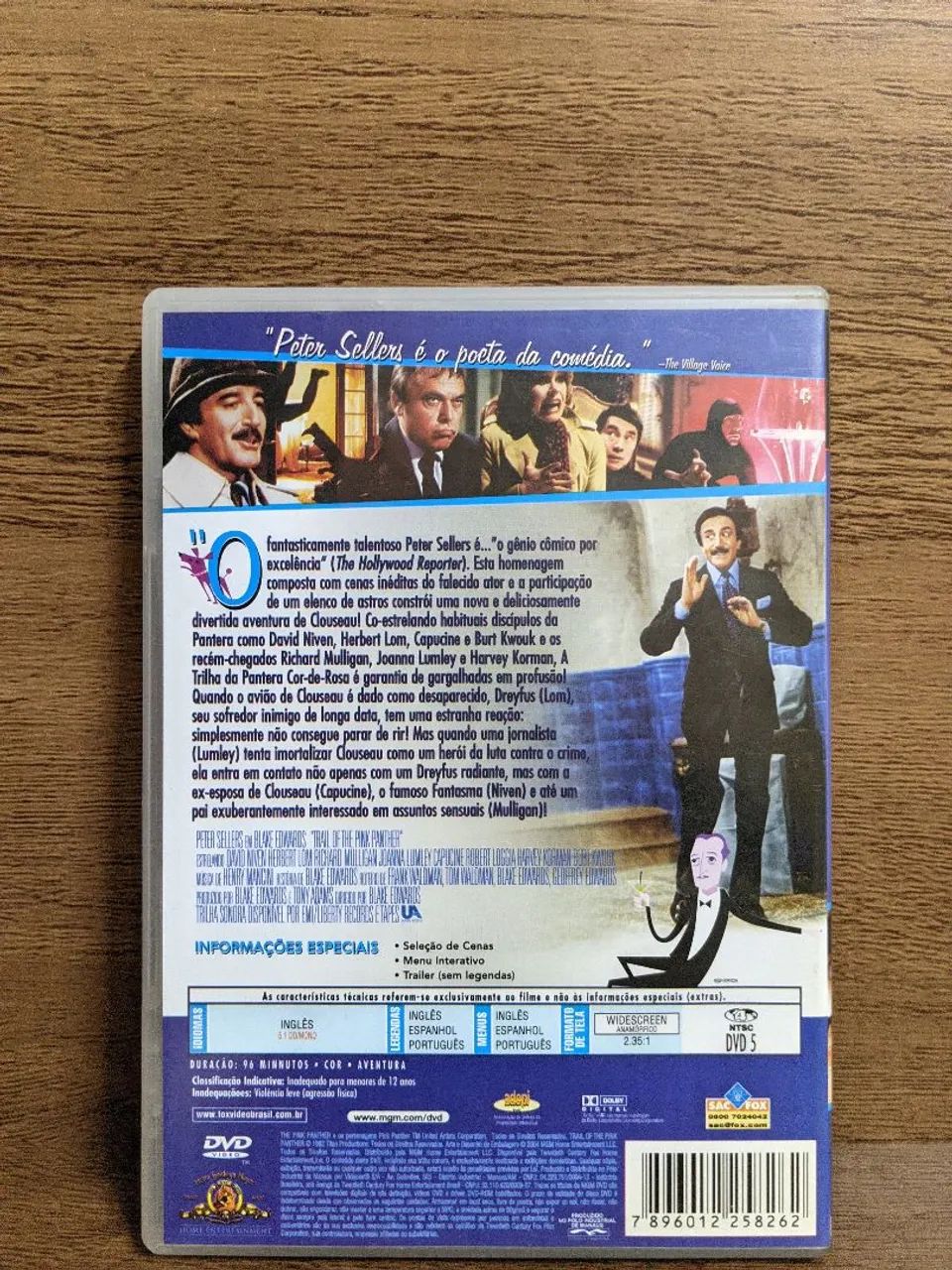 DVD A Trilha da Pantera Cor-de-Rosa - Original MGM - Foto 3