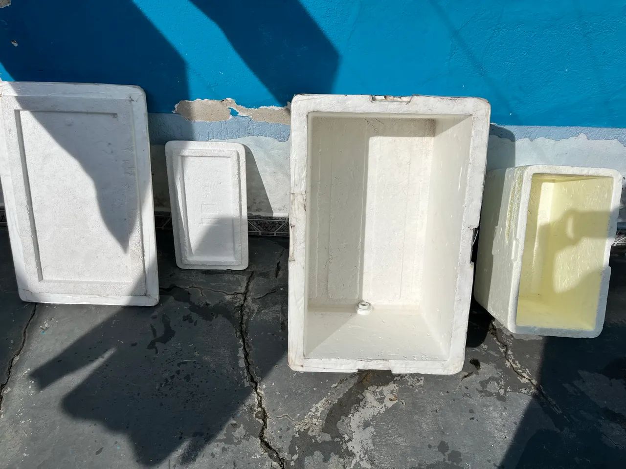 2 caixas de isopor por 50$ - Foto 4