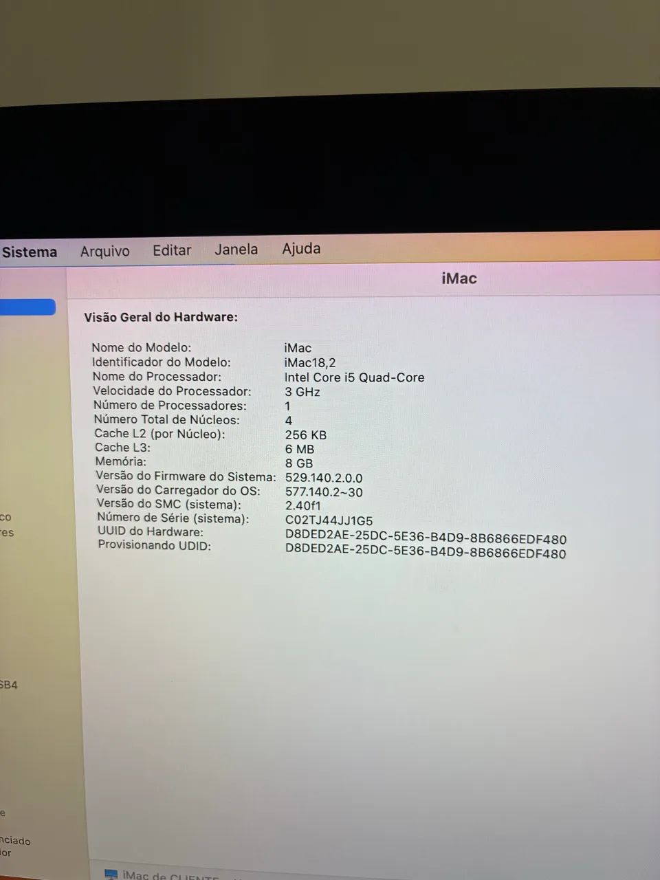 Imac A1418  2017 + teclado e mouse Apple originais - Foto 2