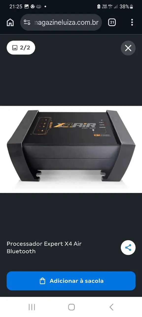 Processador de áudio Expert X4 air - Foto 2