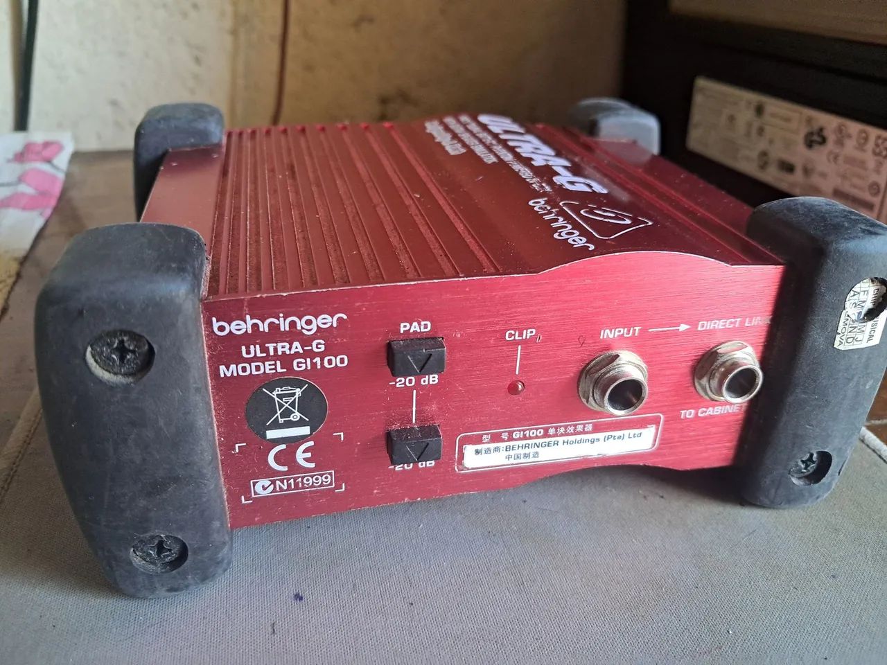 Direct Box Behringer para guitarra  - Foto 3