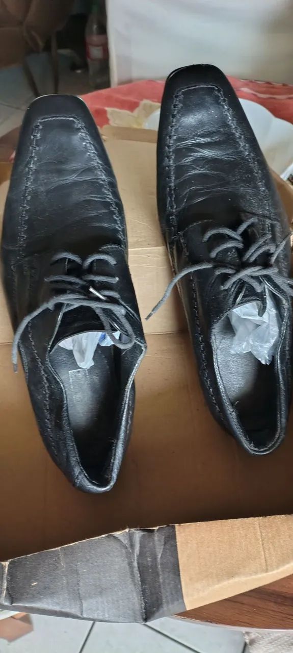 Sapato masculino 41/42 doação  - Foto 2