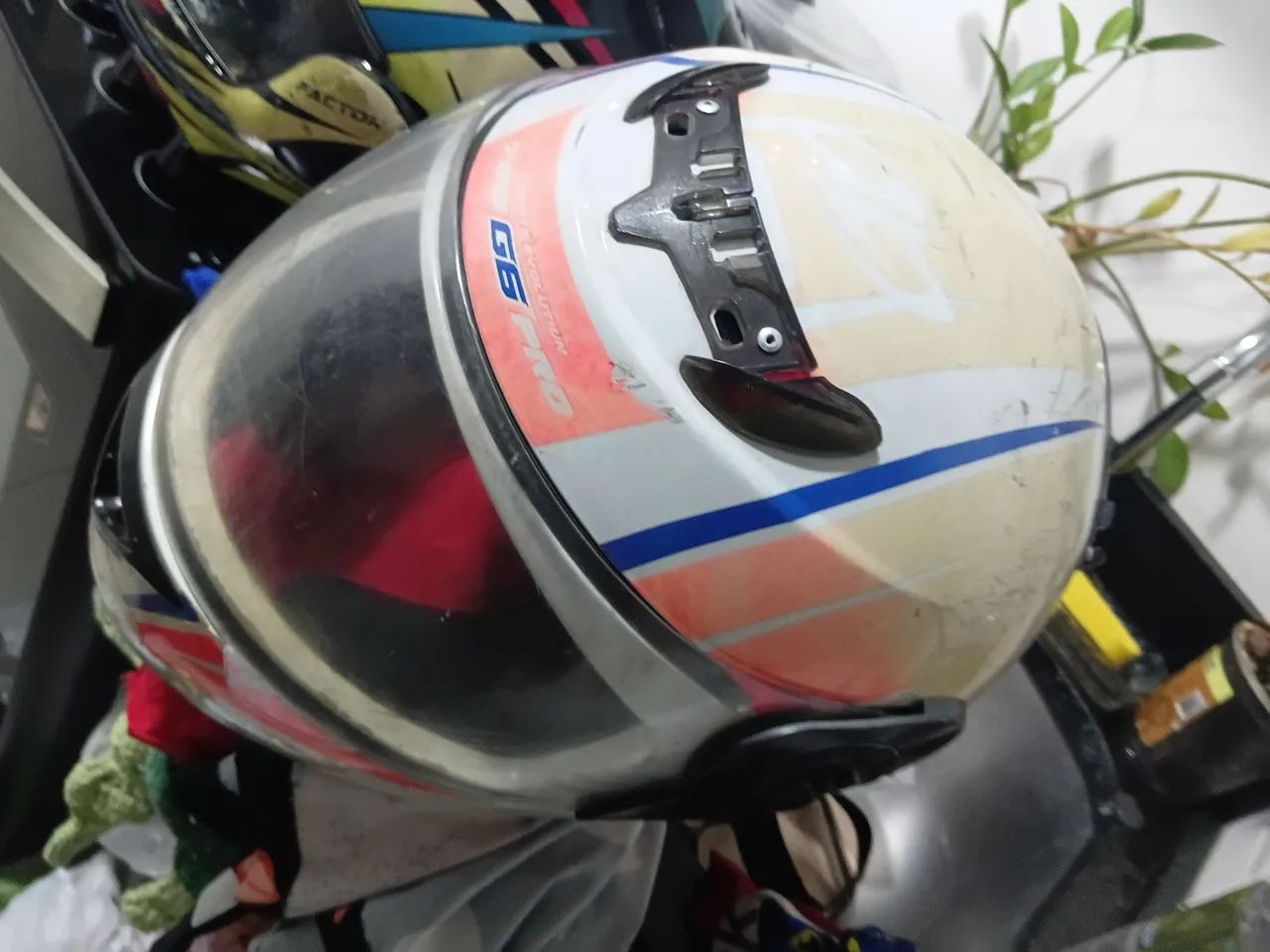  2 dois Capacete usado  - Foto 3