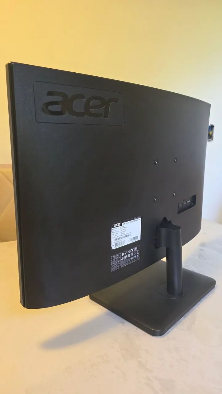 Monitor Acer ED270R 27 Curvo 165Hz Full HD Perfeito Estado - Foto 3