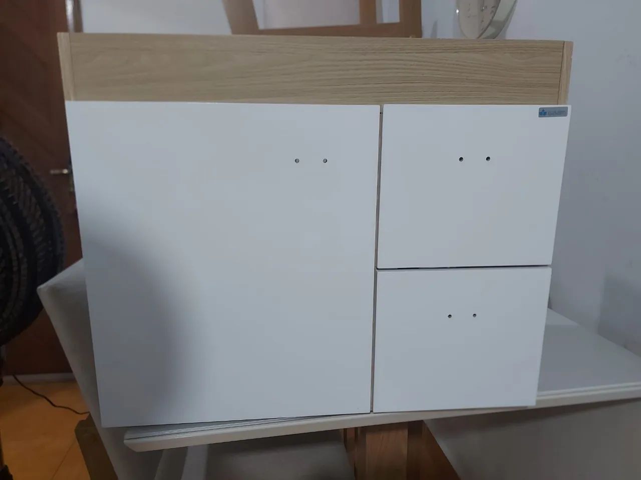 Vendo gabinete para banheiro nunca usado novo na caixa  - Foto 5