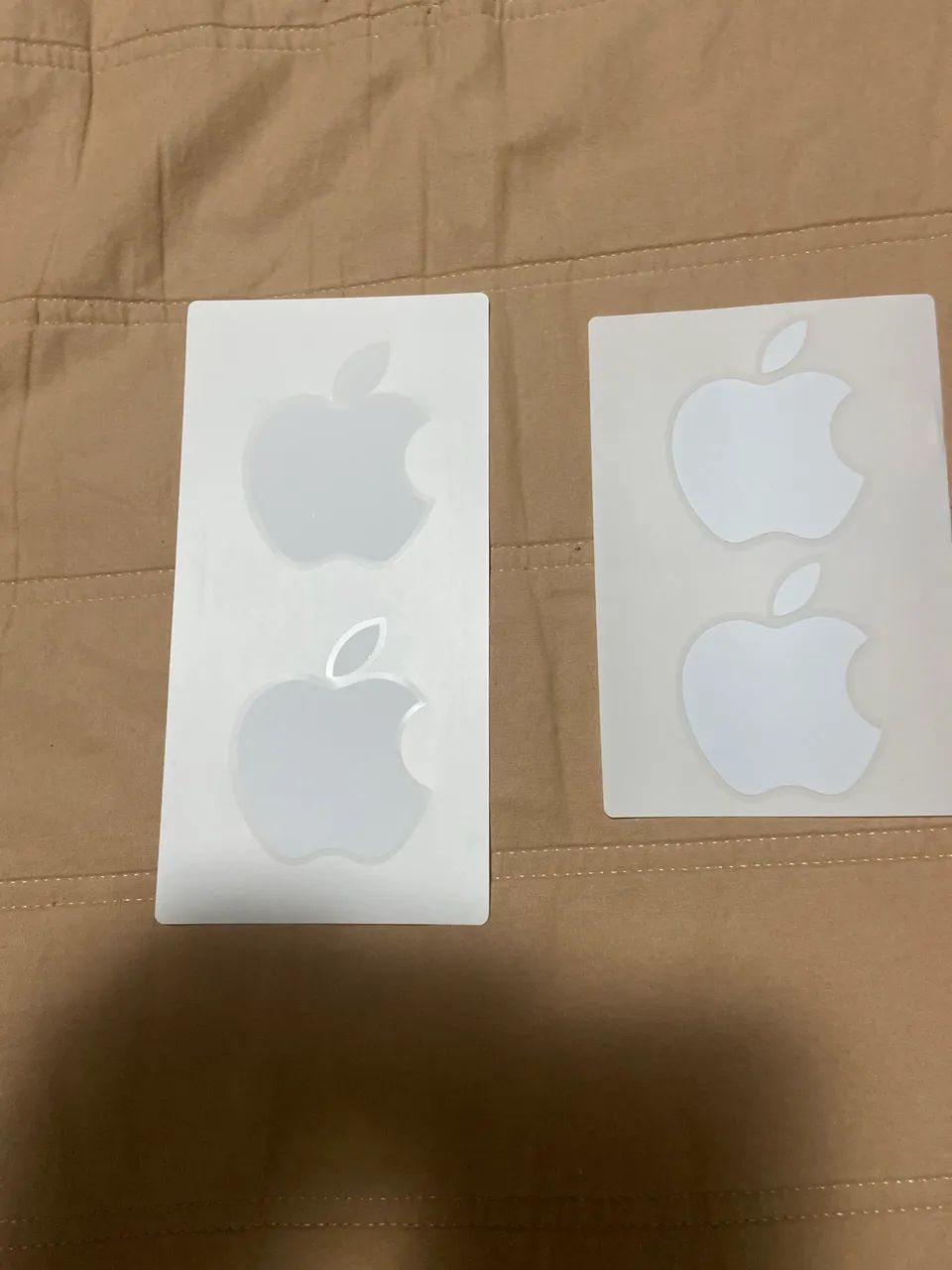 Adesivos grande da marca Apple 