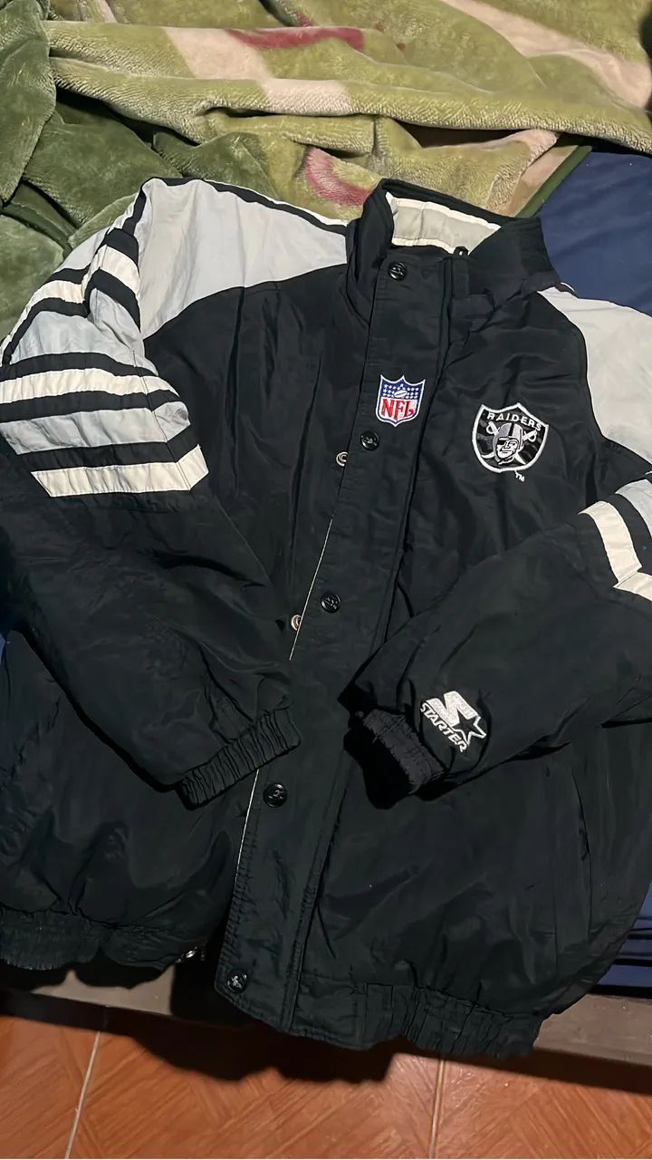 Jaqueta nfl raiders 