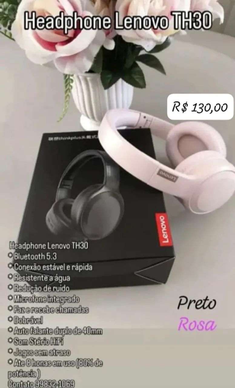 Headphone Lenovo Th30