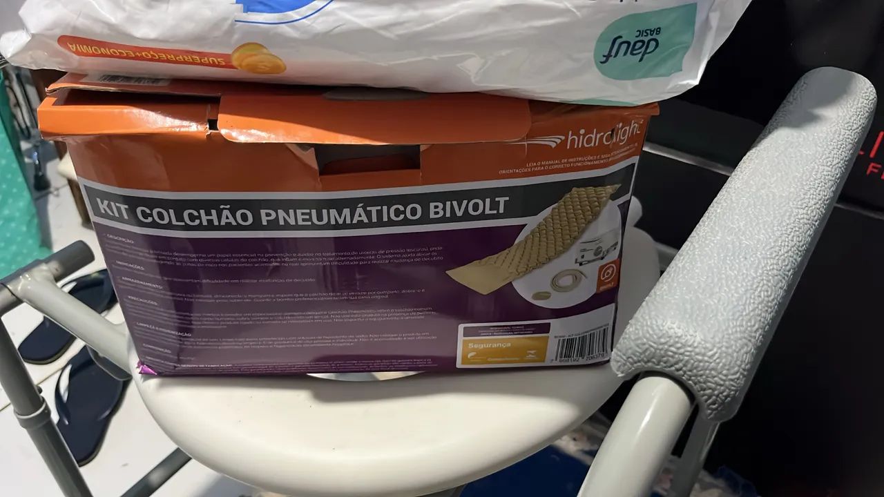 Colchão pneumático e casca de ovo - Foto 2
