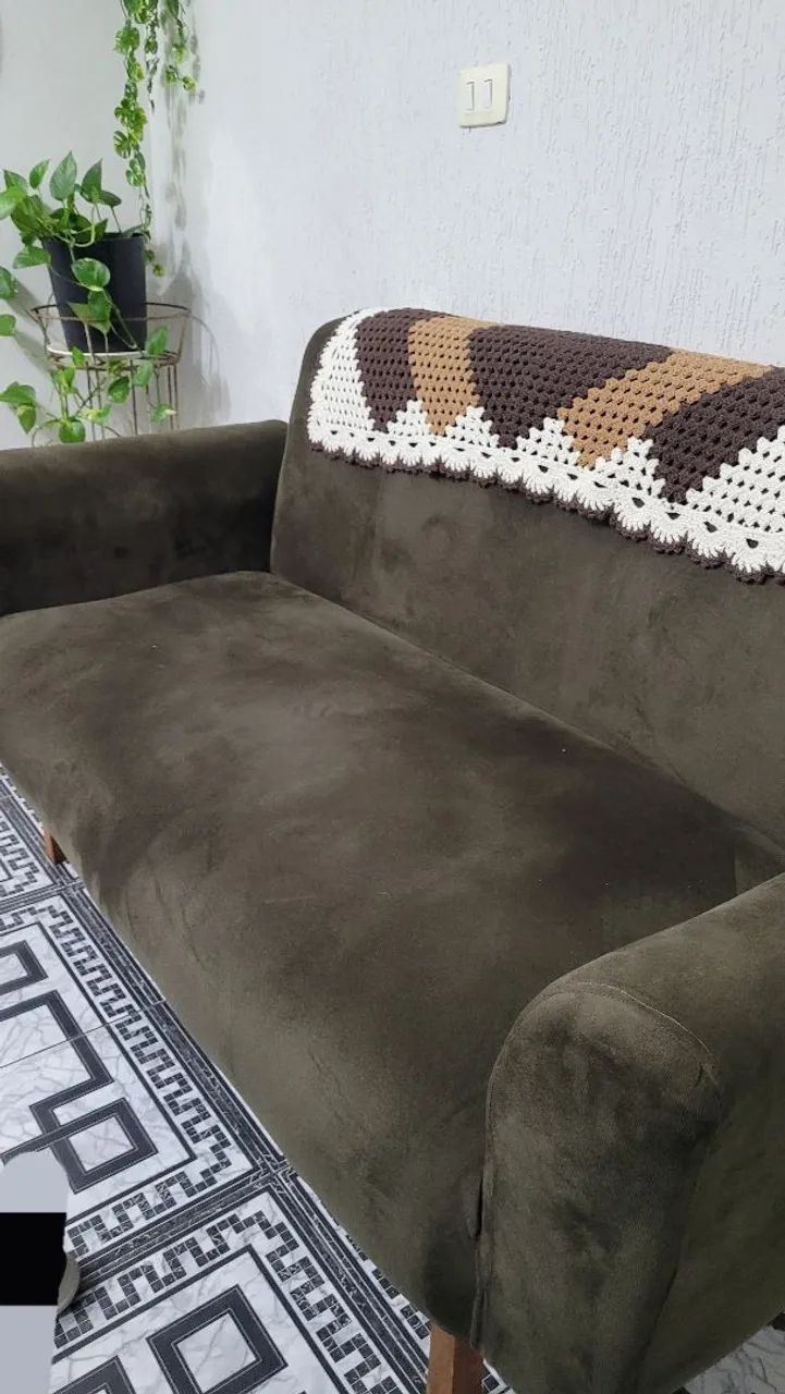VENDO SOFÁ 3 LUGARES *  - Foto 3