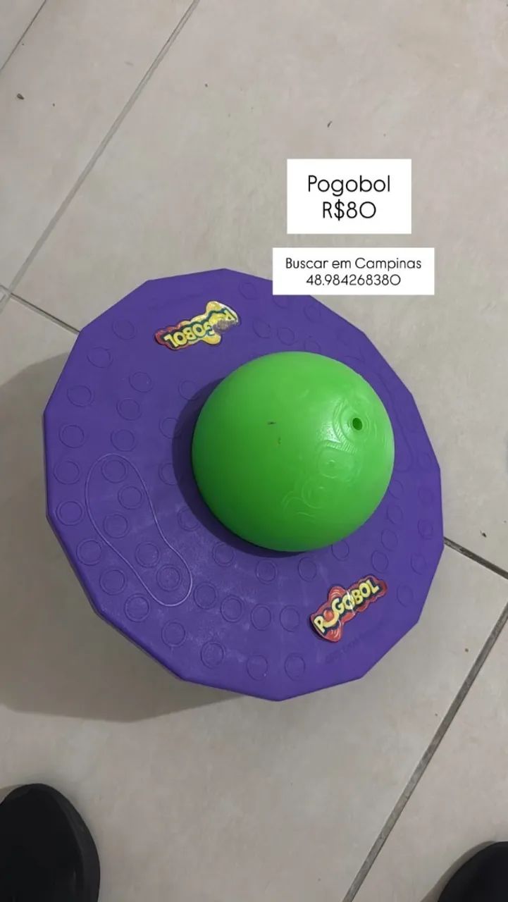 Brinquedo infantil pogobol
