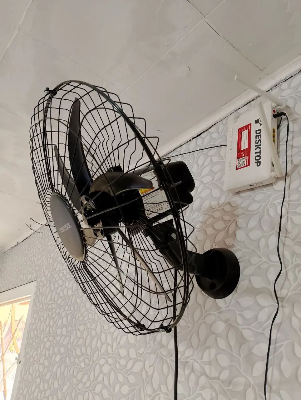 Ventilador novo de parede - Foto 3