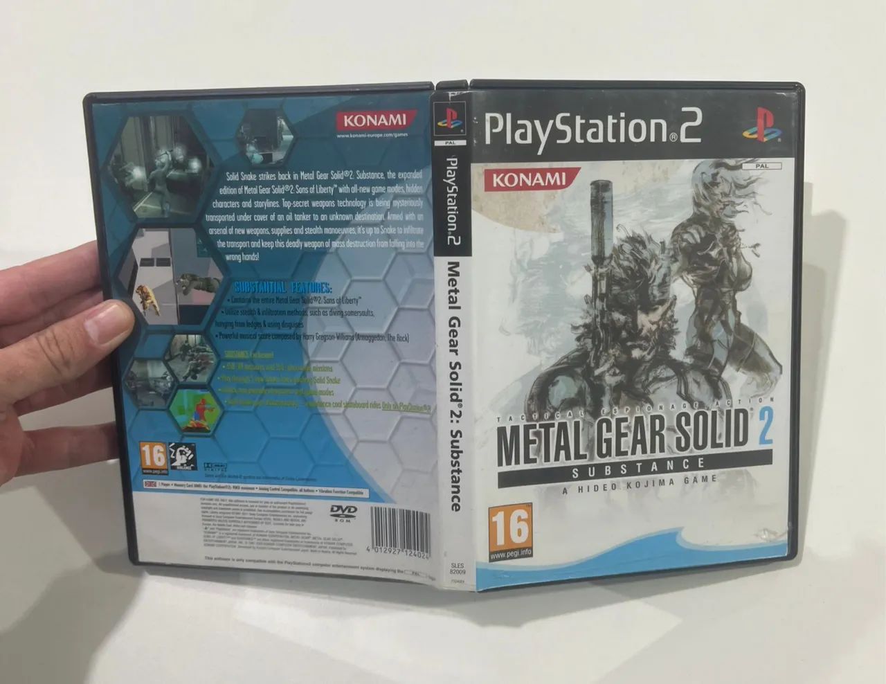 Metal gear solid 2 substance ps2