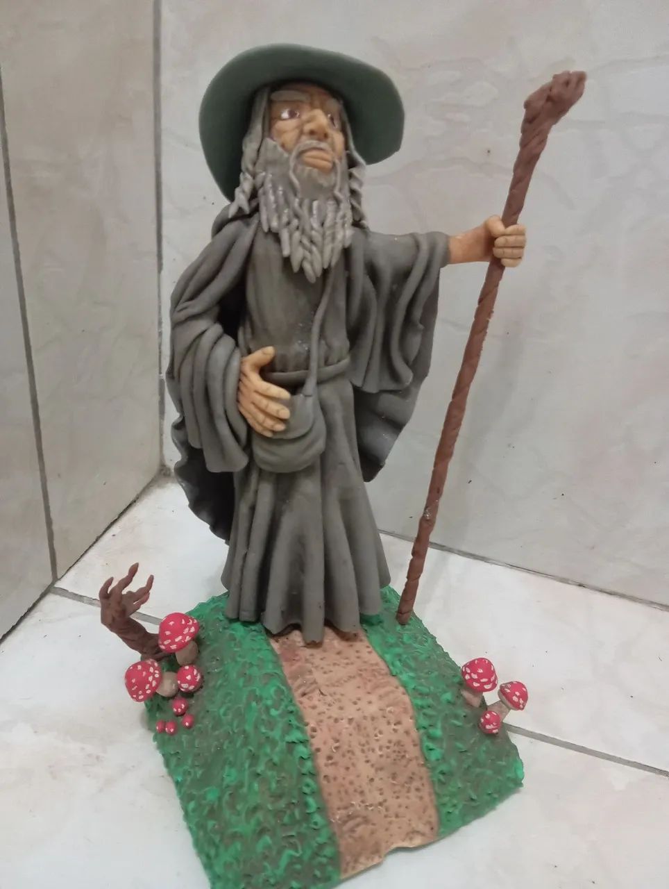 Estátua Gandalf o cinzento  - Foto 2