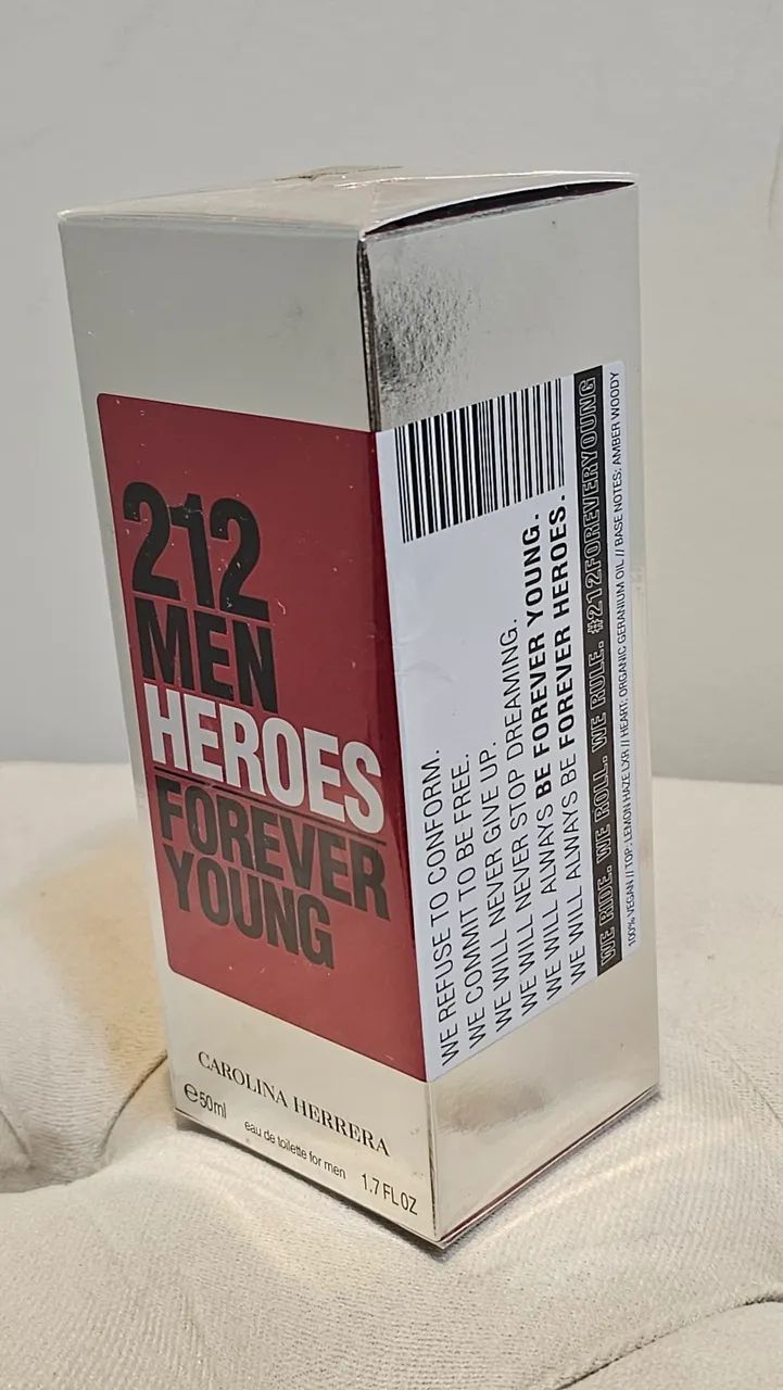 Perfume 212 MEN HEROES 50ML. - Foto 2