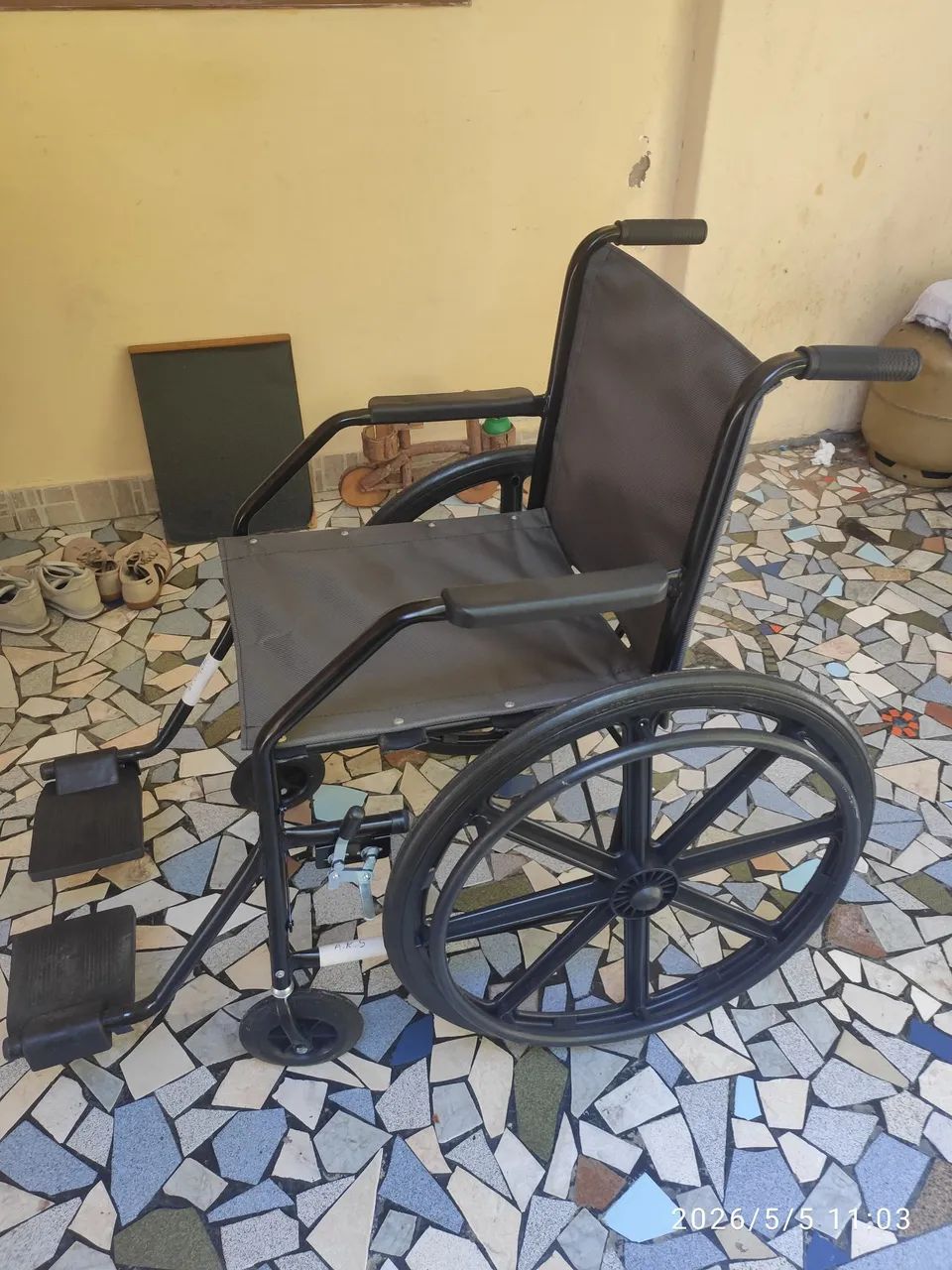 Cadeira de rodas até 100 kilos 