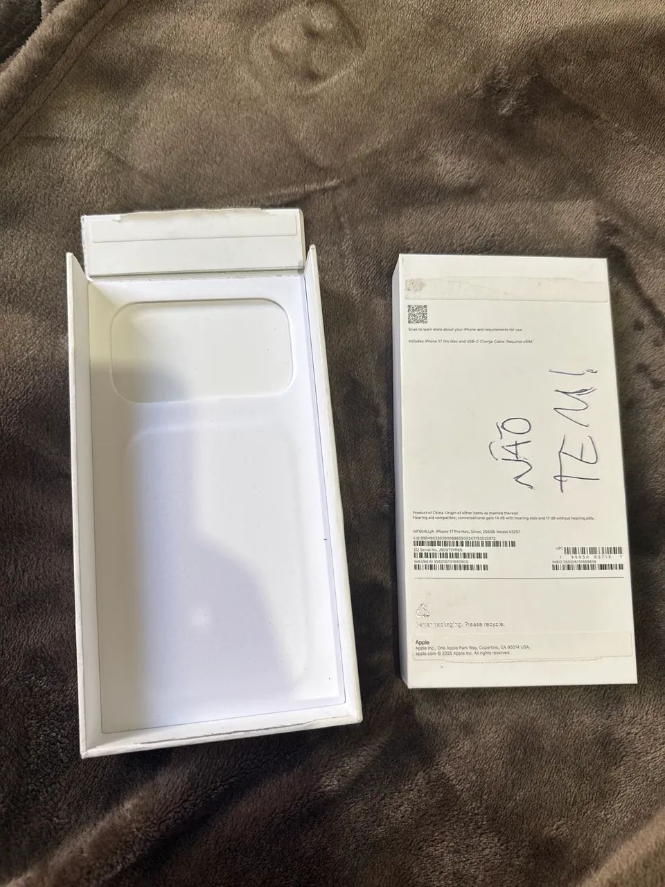 Caixa vazia para IPhone 17 Pro Max - Foto 3