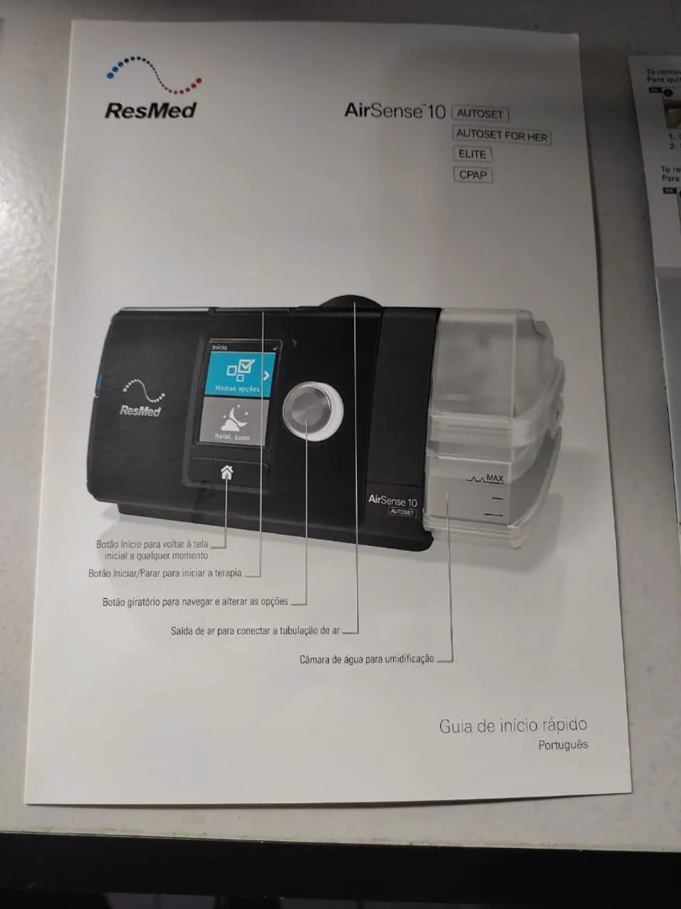 CEPAP ResMed Airsense 10 - Foto 5