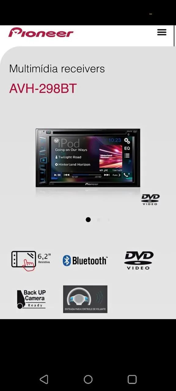 Dvd 2 din Pioneer  - Foto 2