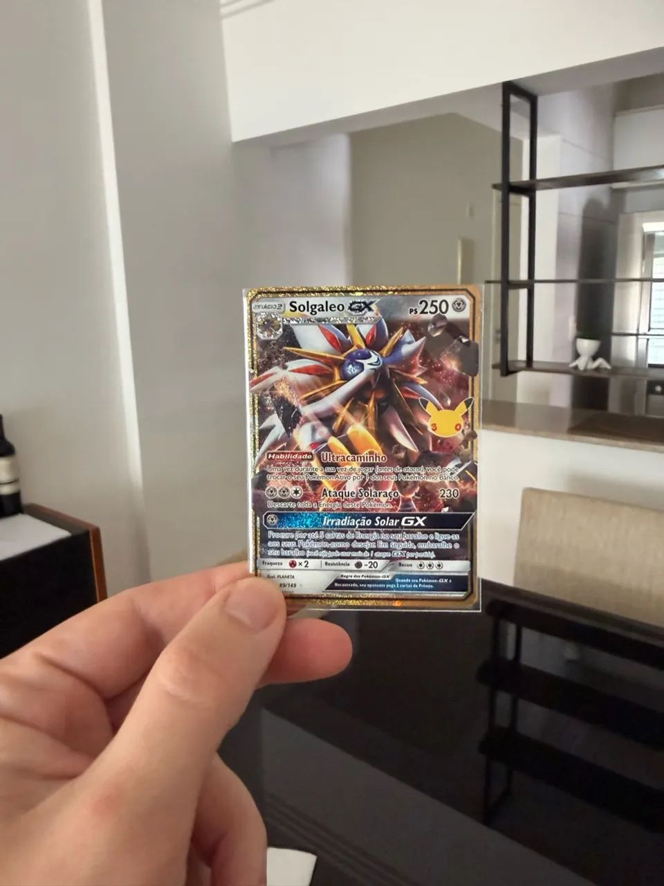 Solgaleo GX (Pokemon 30 anos classica)