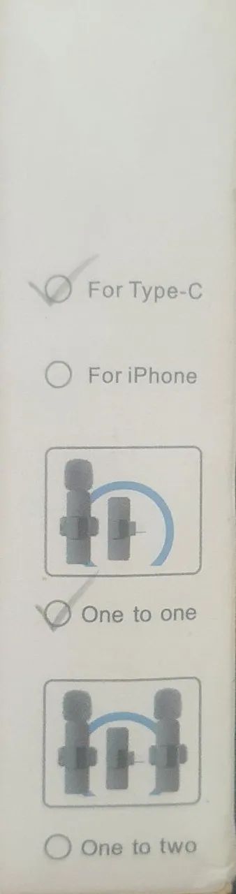 Microfone De Lapela Sem Fio Lavalier - Foto 2