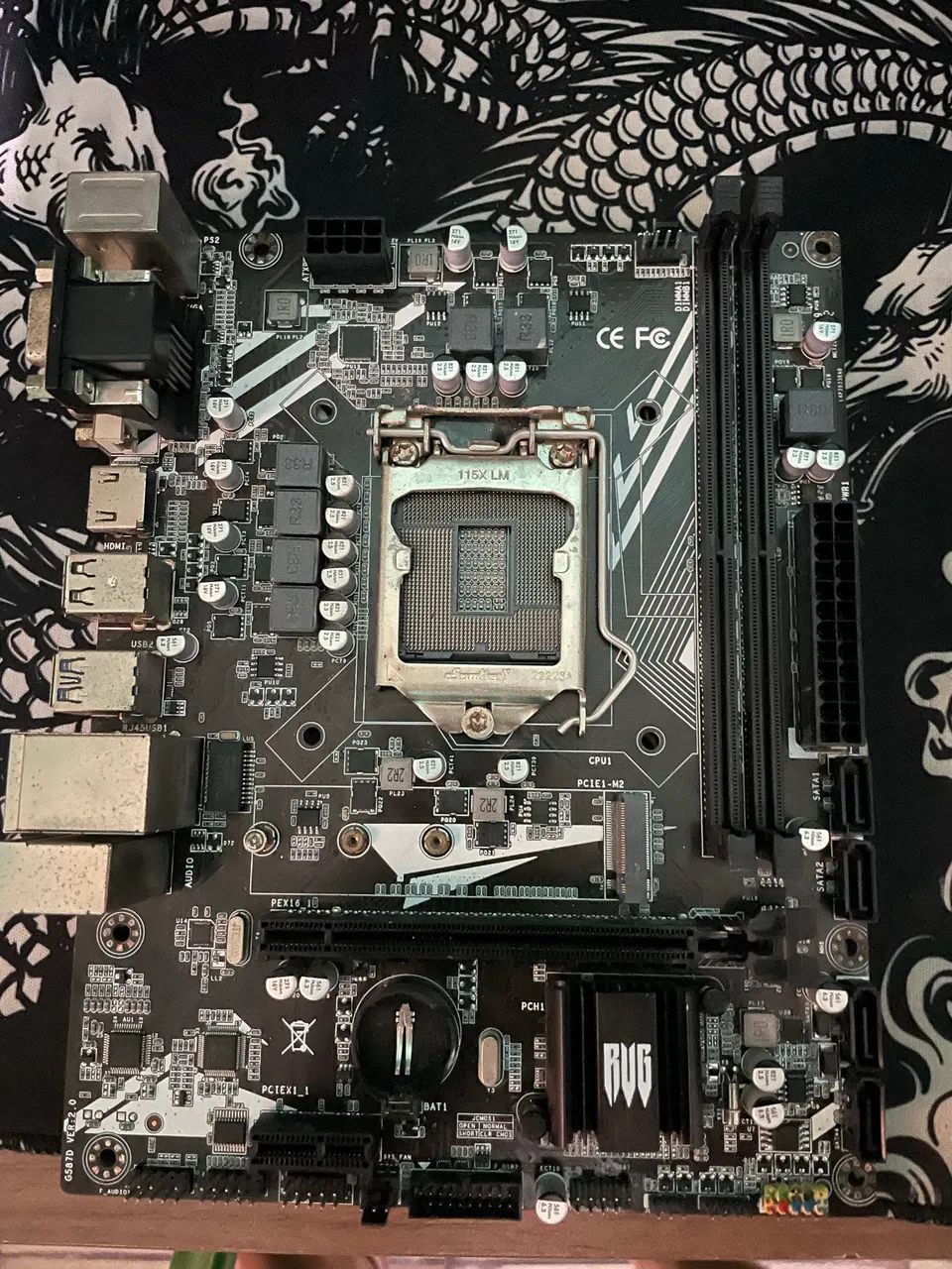 Placa mãe Revenger h510m para retirada de peças 