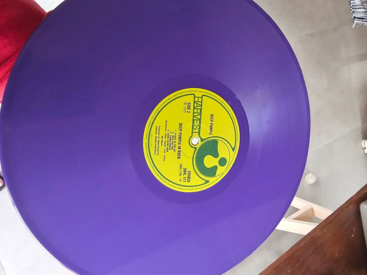 Lp deep purple In rock - remasterizado - disco roxo - CDs, DVDs
