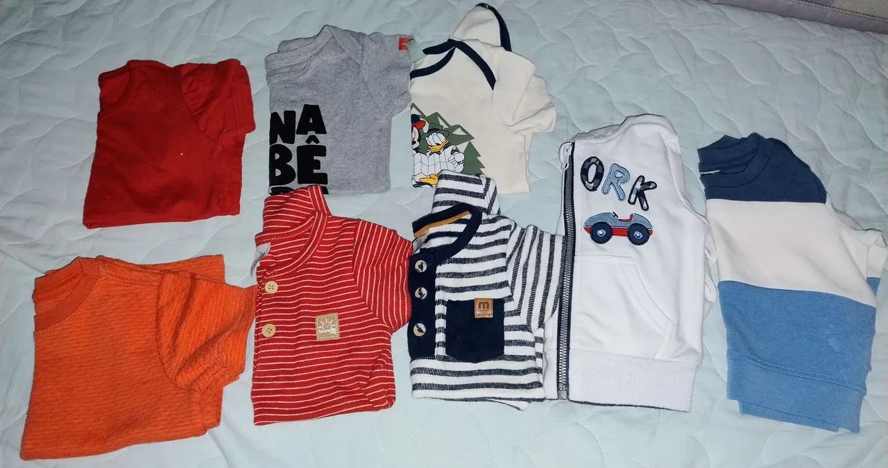 Lote de roupas bebê menino - Foto 4