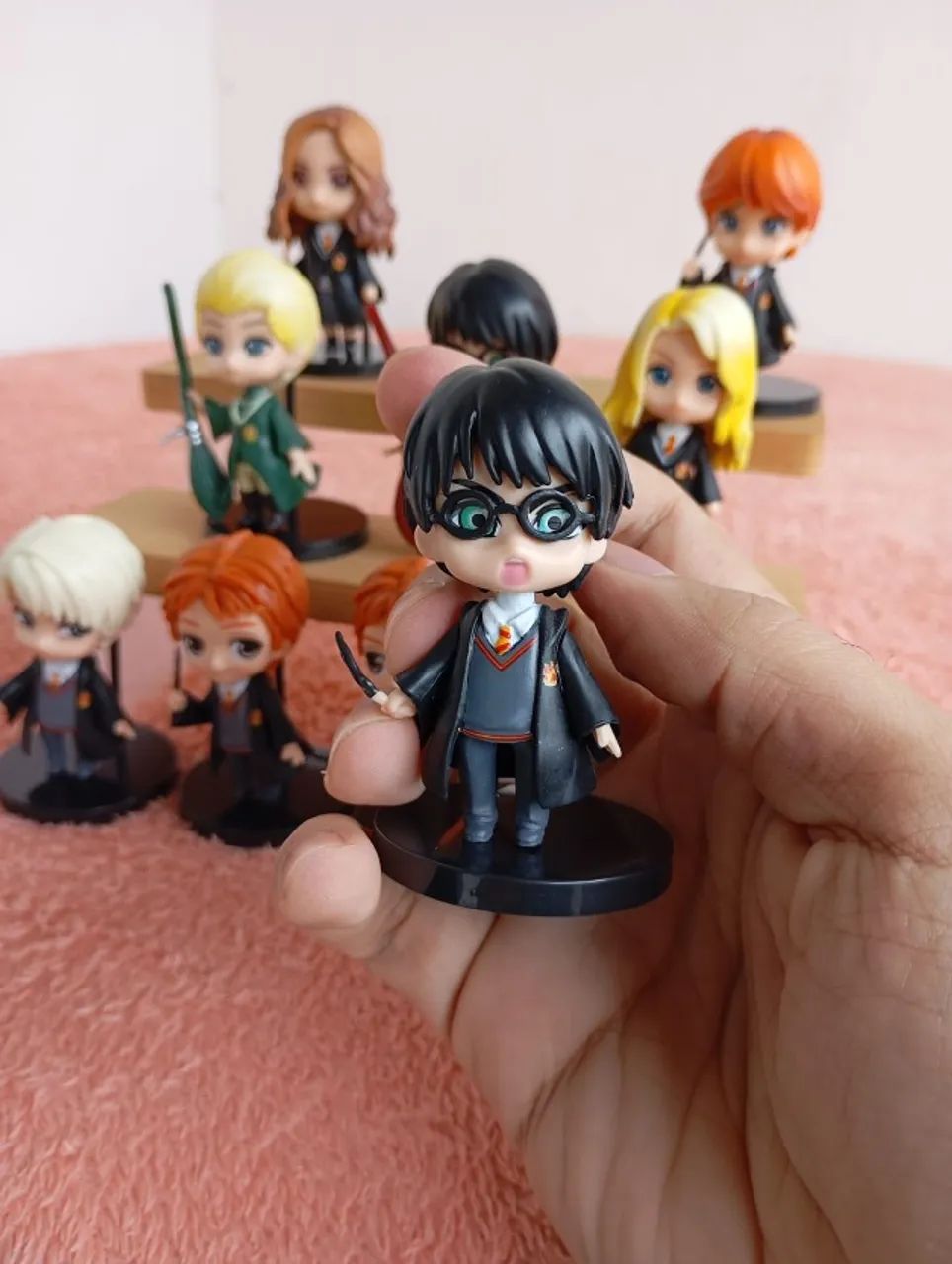 Kit 10 Mini Figures Harry Potter - Coleção Completa Pronta Entrega - Foto 3