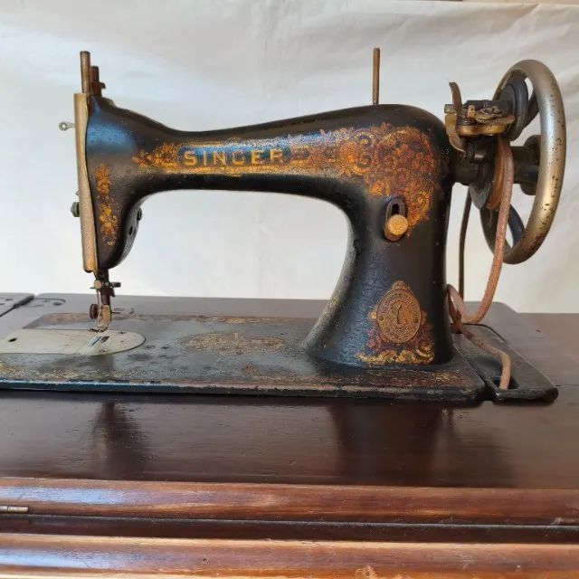 Máquina de costura Singer - 1910 - Foto 2