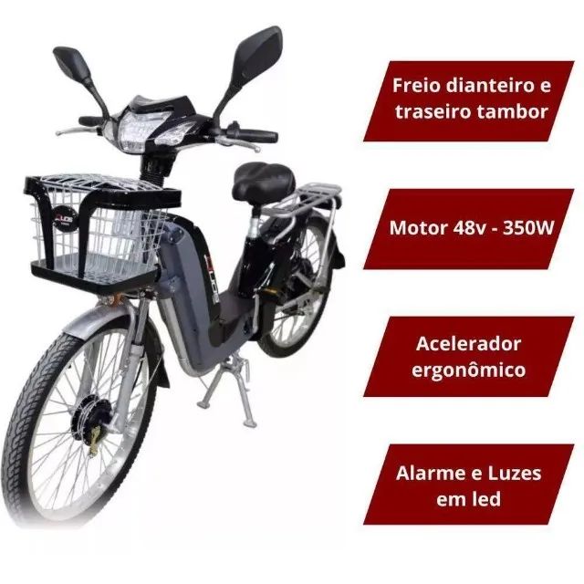 Bicicleta Elétrica Duos E-maxx 800w - Foto 2