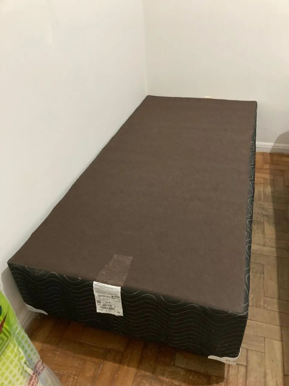 ORTOBOM - BASE SOMMIER LIGHT SELADO PRETO e colchão  - Foto 4