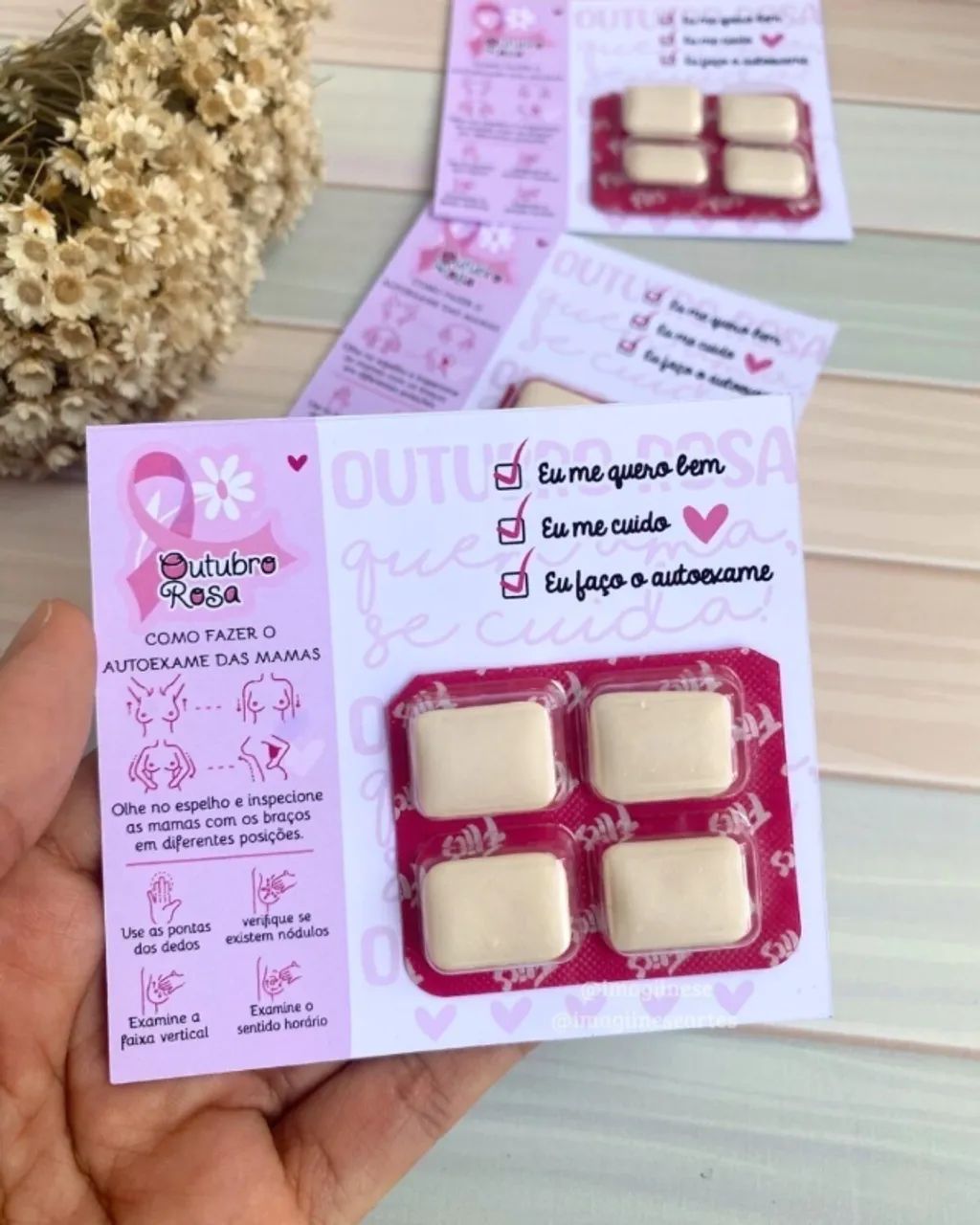 Lembrancinhas outubro rosa - Foto 4