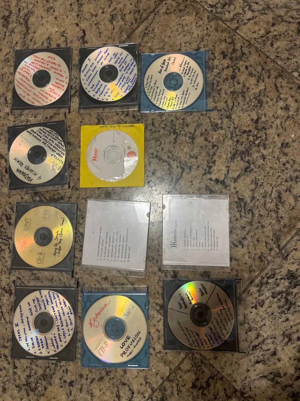CDS gravados 