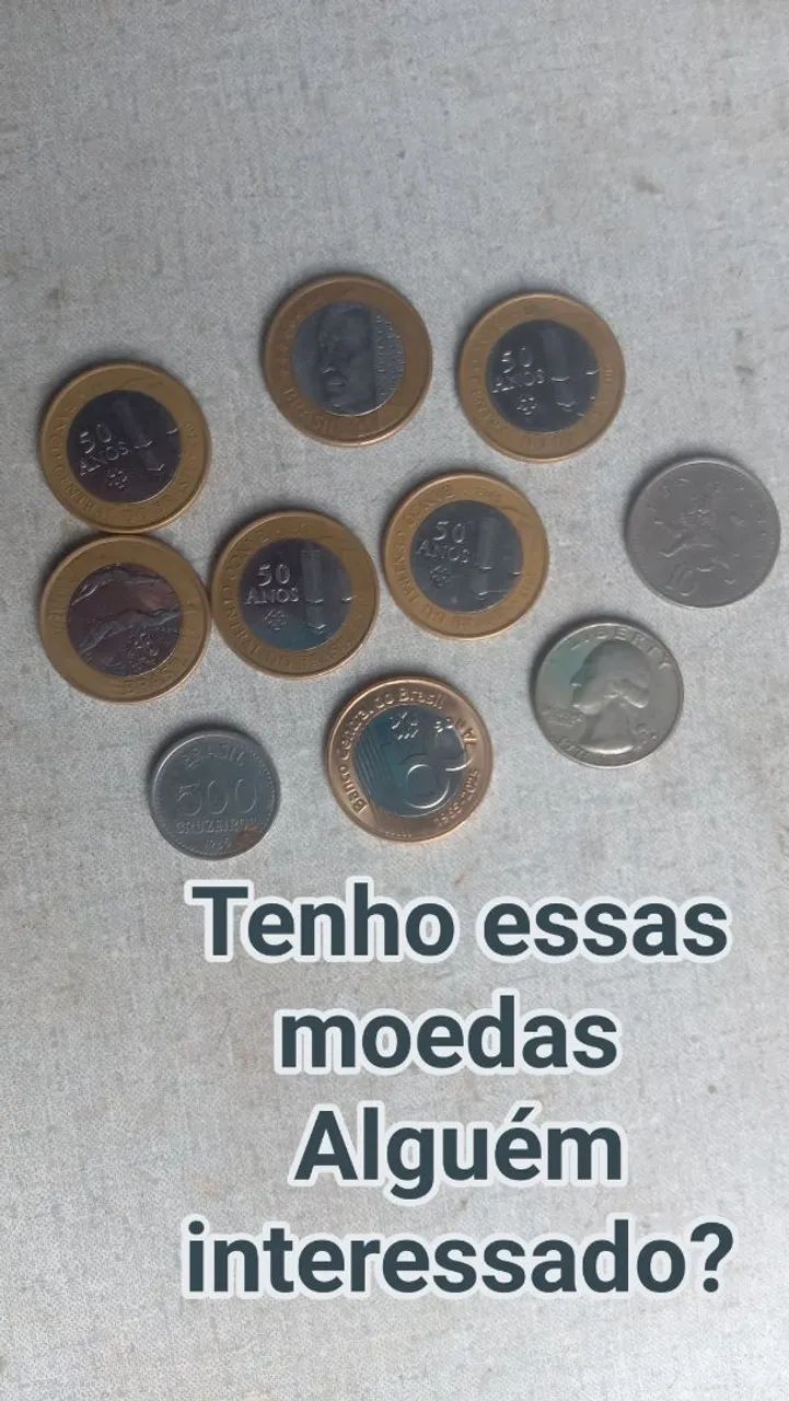 Moedas antigas 