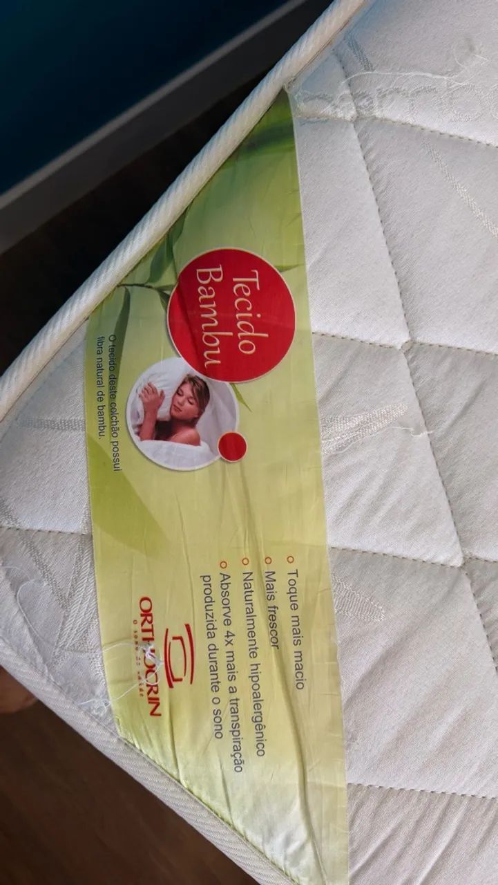Cama e colchão orthocrin - Foto 2
