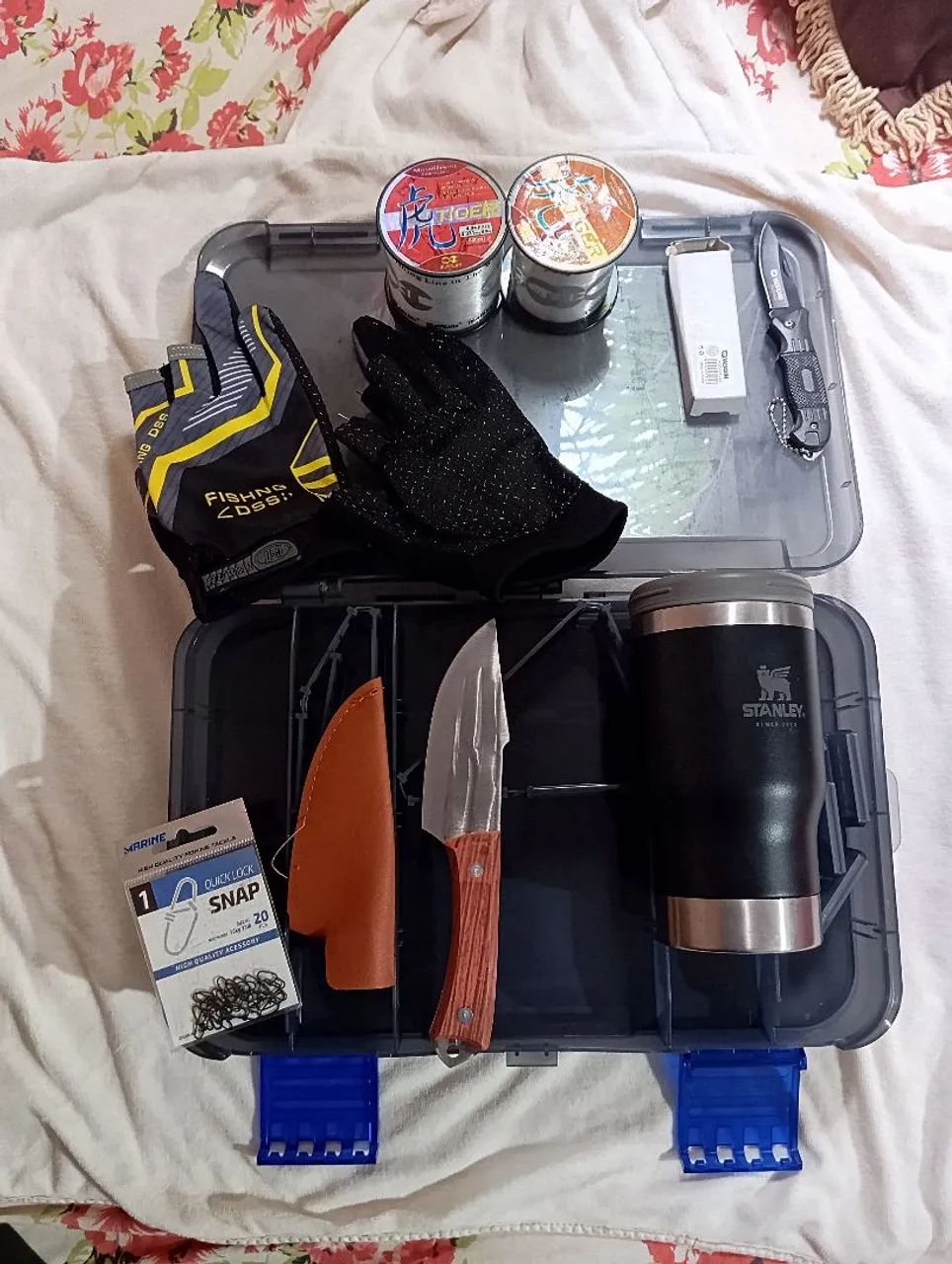 Kit pesca pra vender logo