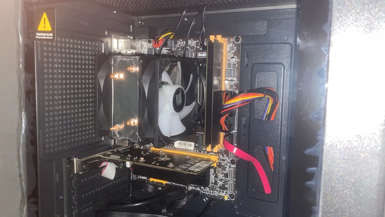 Pc gamer de entrada com cpu completa  - Foto 4