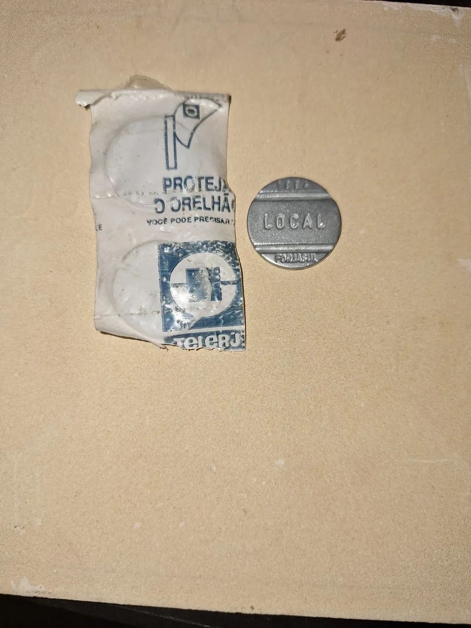 Antiguidade fichas telefônica de orelhão lacrada - Foto 2