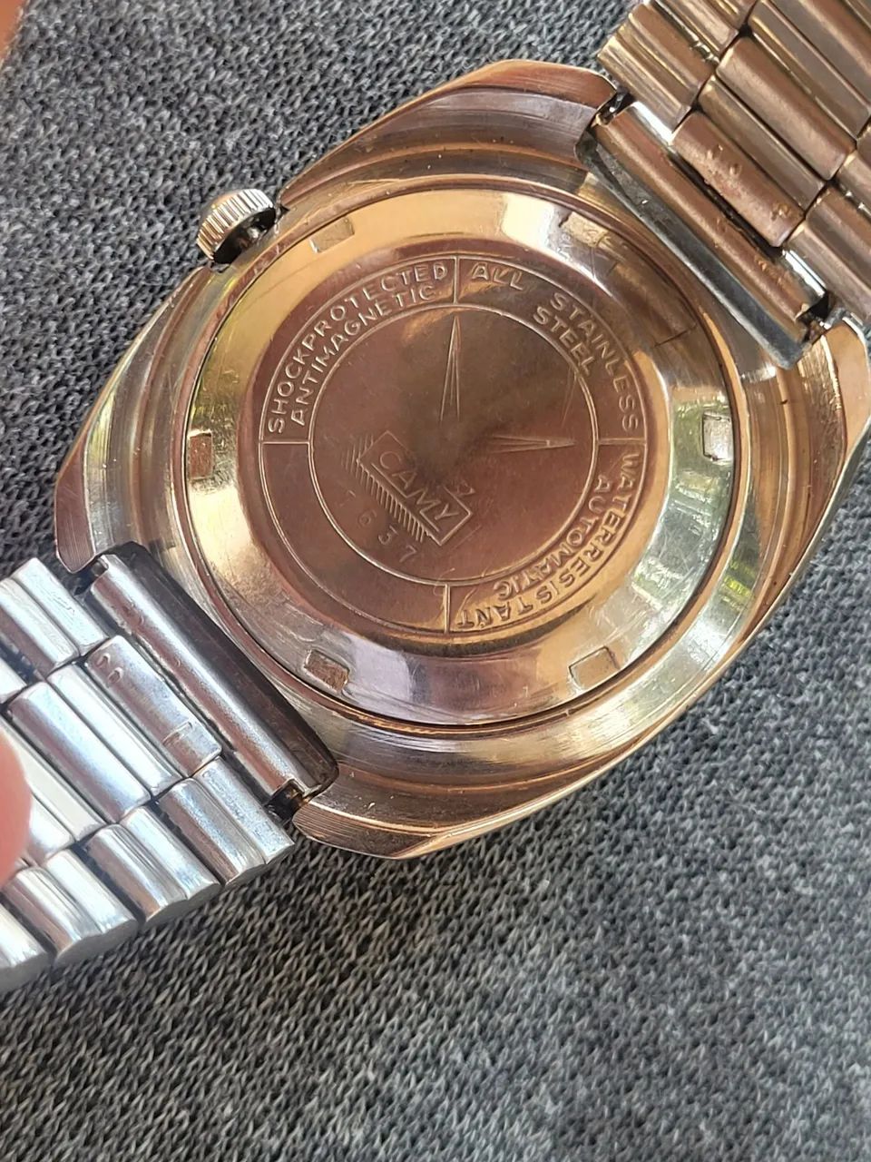 Relógio camy automático swiss/ CONFIRA VINTAGE  - Foto 4