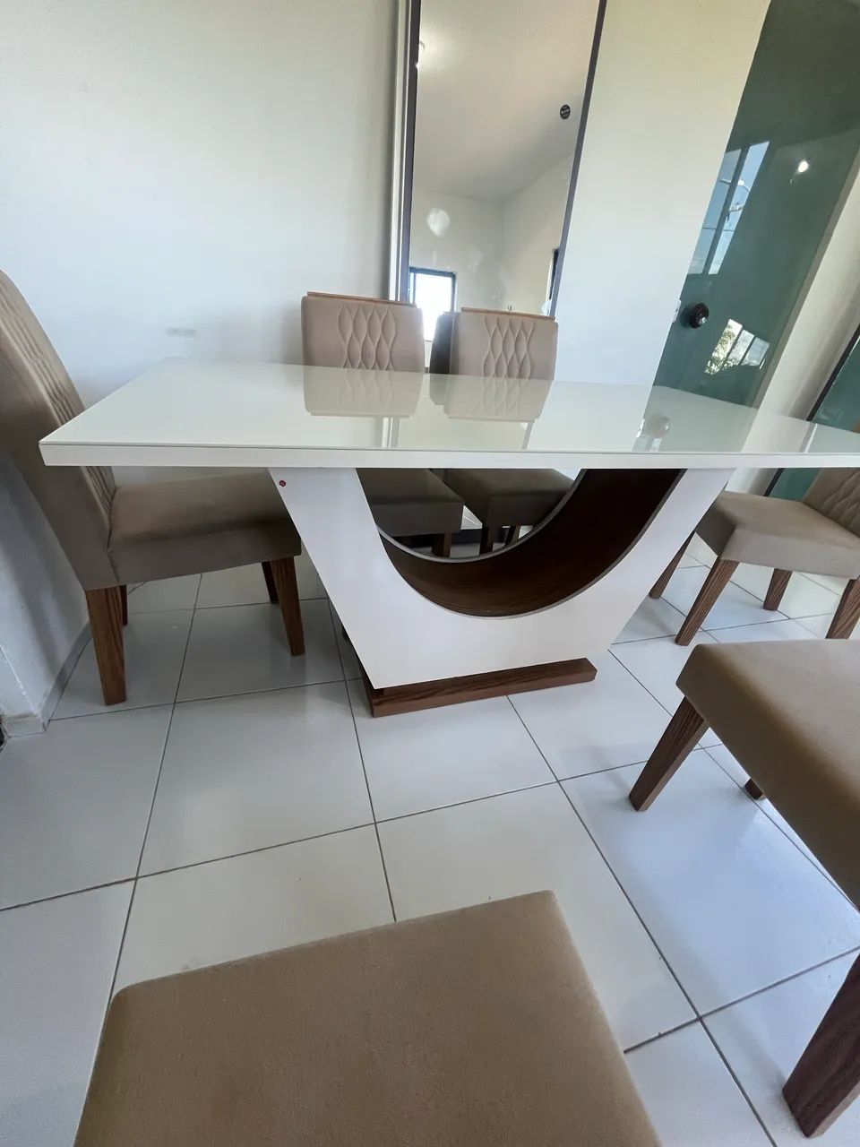 Mesa de jantar 6 cadeiras oportunidade - Foto 5