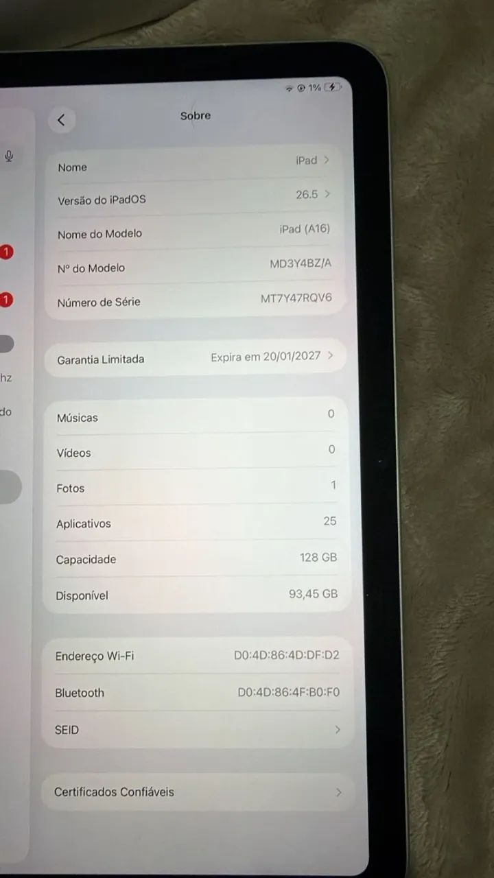 Ipad 11 A16 128GB - Foto 2