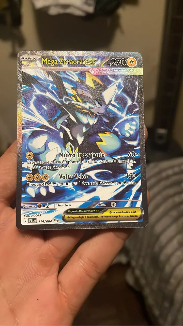 Pokemon -carta Mega Zeraora EX