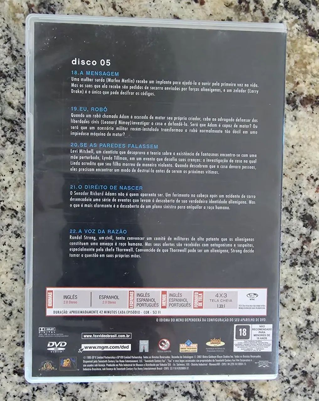 Box DVD QUINTA DIMENSÃO  - Foto 3