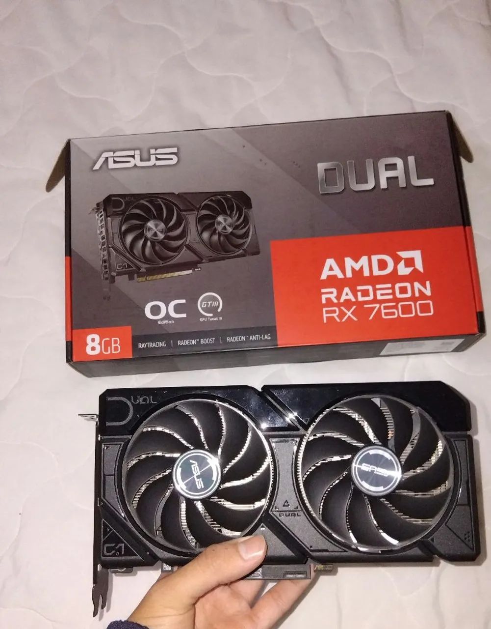 RX 7600 8GB - Placa de Vídeo 