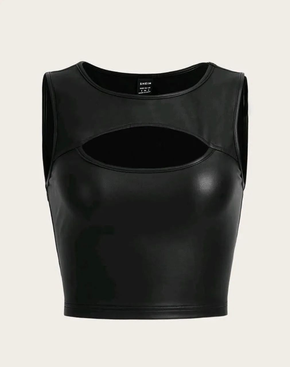 Blusa couro fake - Foto 2