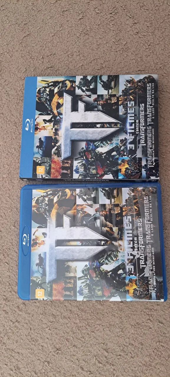Blu-ray Trilogia Filme Transformers