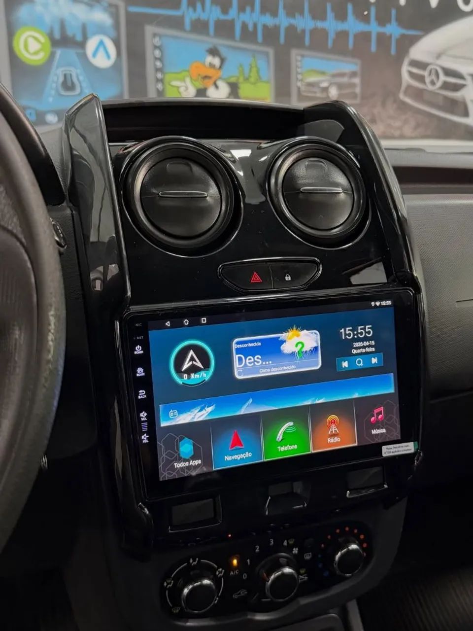 Multimídia Android Renault Duster e Oroch  - Foto 5