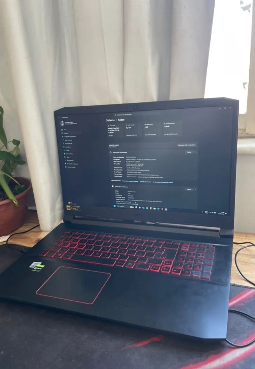 Notebook Acer Nitro 5 i7  - Foto 2